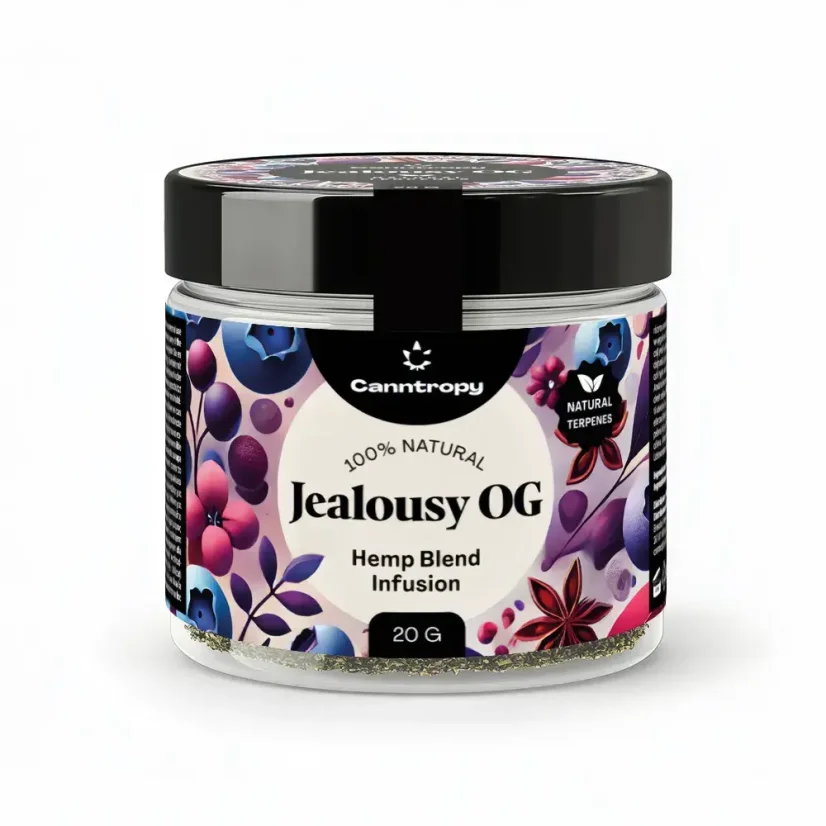Canntropy Jauhetut hamppusekoituskukat – Jealousy OG (20 g)