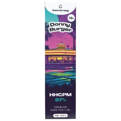 Canntropy HHCPM Vape Pen Donny Burger, calitate HHCPM 97%, 1 ml