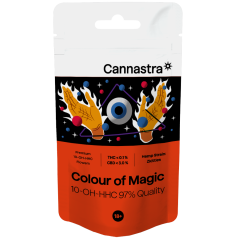 Cannastra 10-OH-HHC Flower Color of Magic 97 % calitate, 1 g - 100 g