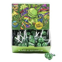 Euphoria Cannabis Lollipop dengan rasa ganja (200 x 12 g)