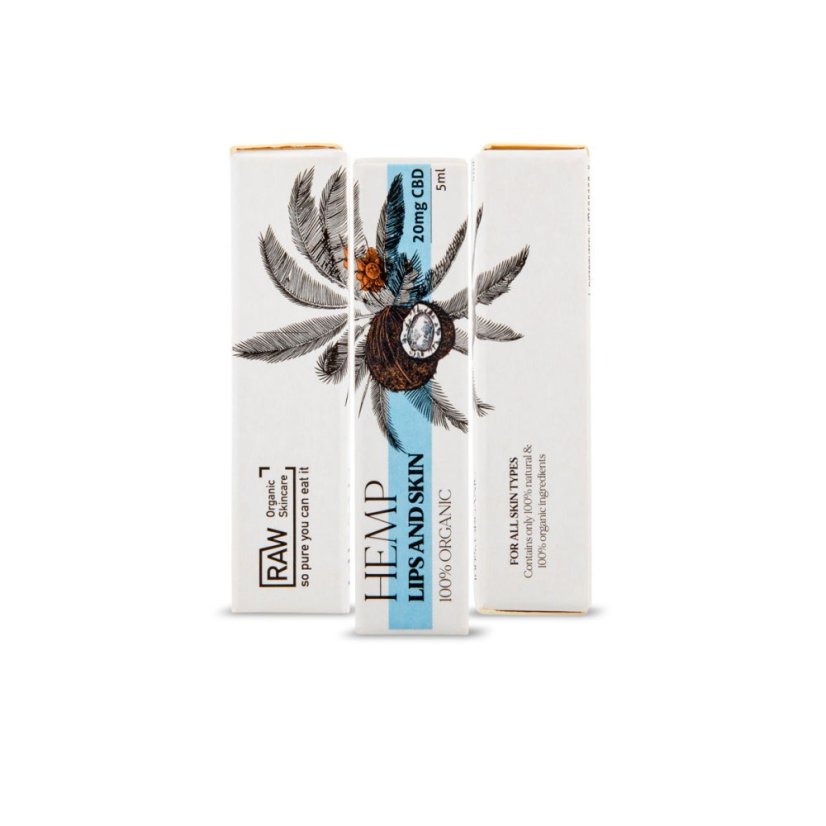 Endoca Huuli- ja ihobalsami 20 mg CBD, 5 ml