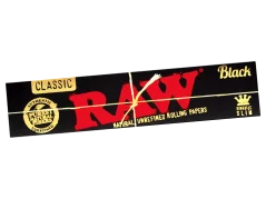 RAW Black kingsize slim Papiere