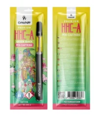 CanaPuff HHCA Pen + Cartridge Green Crack, HHCA 95 %, 1 ml