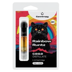 Canntropy CBG9 -patruuna Rainbow Runtz, 85% CBG9, 1 ml