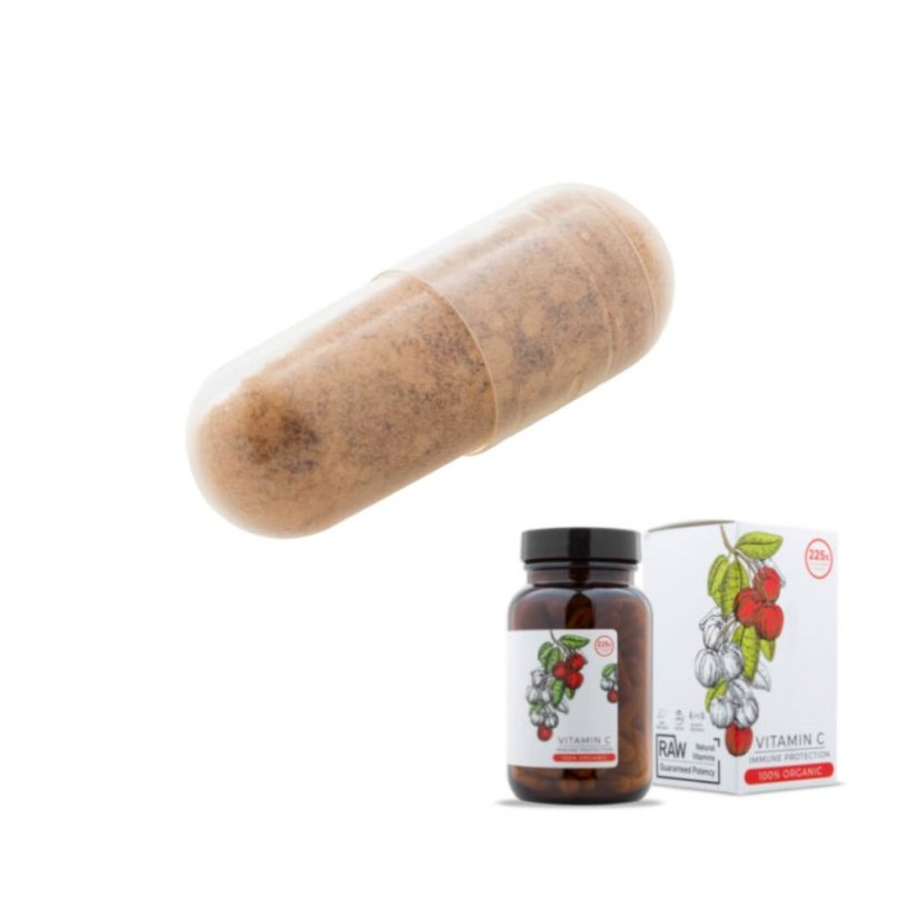 Endoca Organický vitamín C, 60 kapsúl