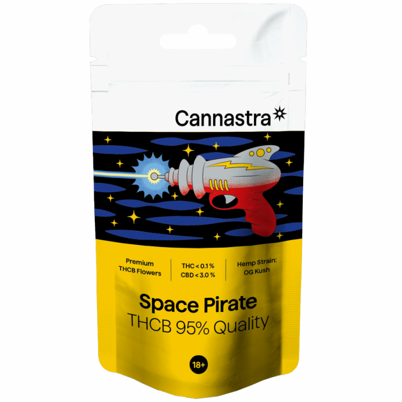 Cannastra THCB Flower Space Pirate, THCB 95% laatua, 1g - 100g