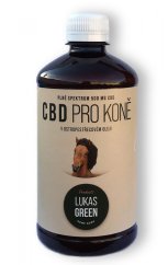 Lukas Green CBD hevosille maidon ohdakeöljyssä 500 ml, 500 mg