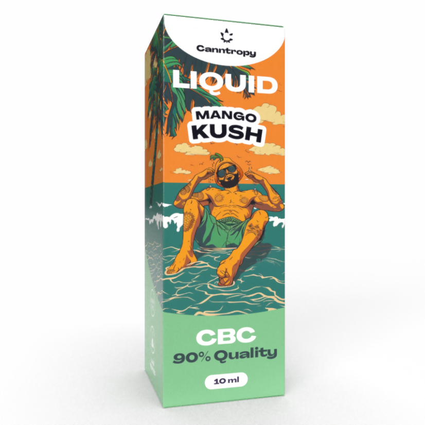 Canntropy CBC Liquid Mango Kush, CBC 90 % laatu, 10 ml