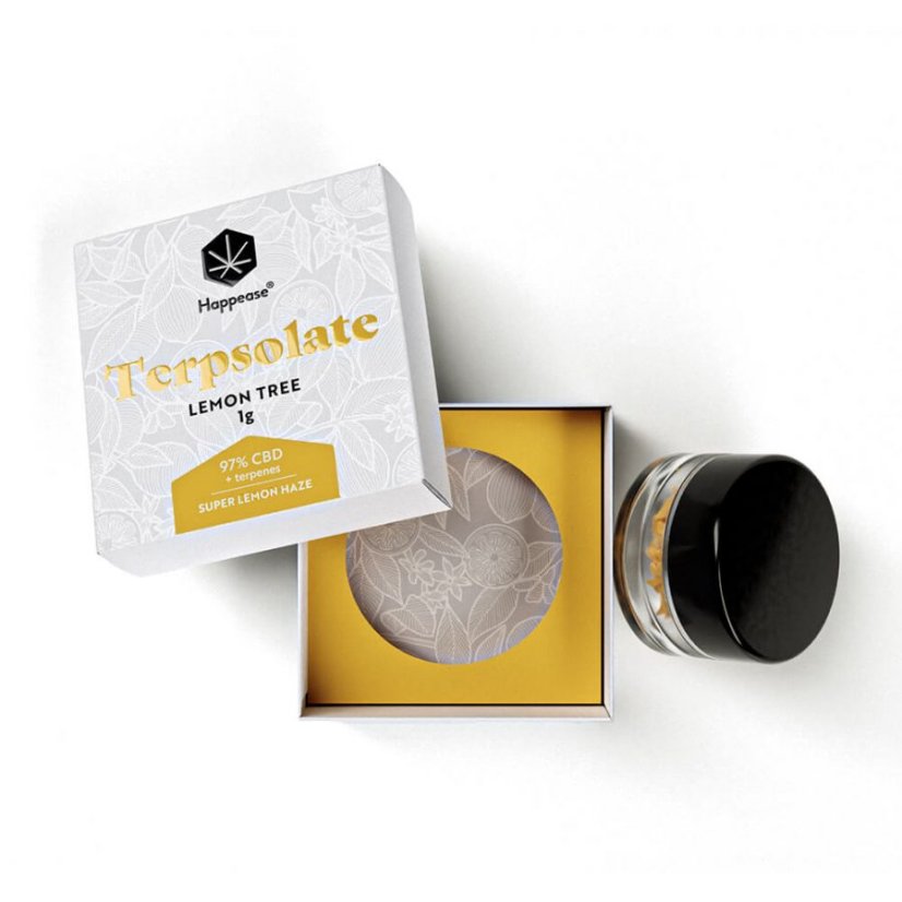 Happease - Extrakt Lemon Tree Terpsolate, 97% CBD, 1 g