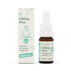 Enecta CBDay Plus Intense Full Spectrum CBD-olie 15%, 1500 mg, 10 ml