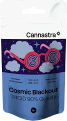 Cannastra THCJD Flower Cosmic Blackout, THCJD 90% calitate, 1g - 100 g