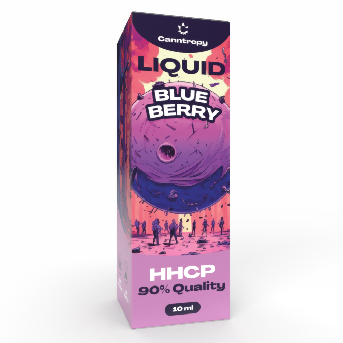 Canntropy HHCP nestemäinen mustikka, HHCP 90 % laatu, 10 ml