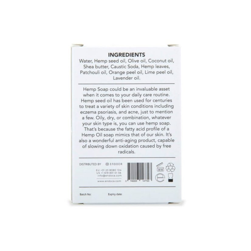 Endoca Hamppusaippua, 100 g