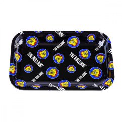 Bulldog Original Metal Rolling Tray Pattern, keskikokoinen, 27,5 cm x 17 cm x 2 cm