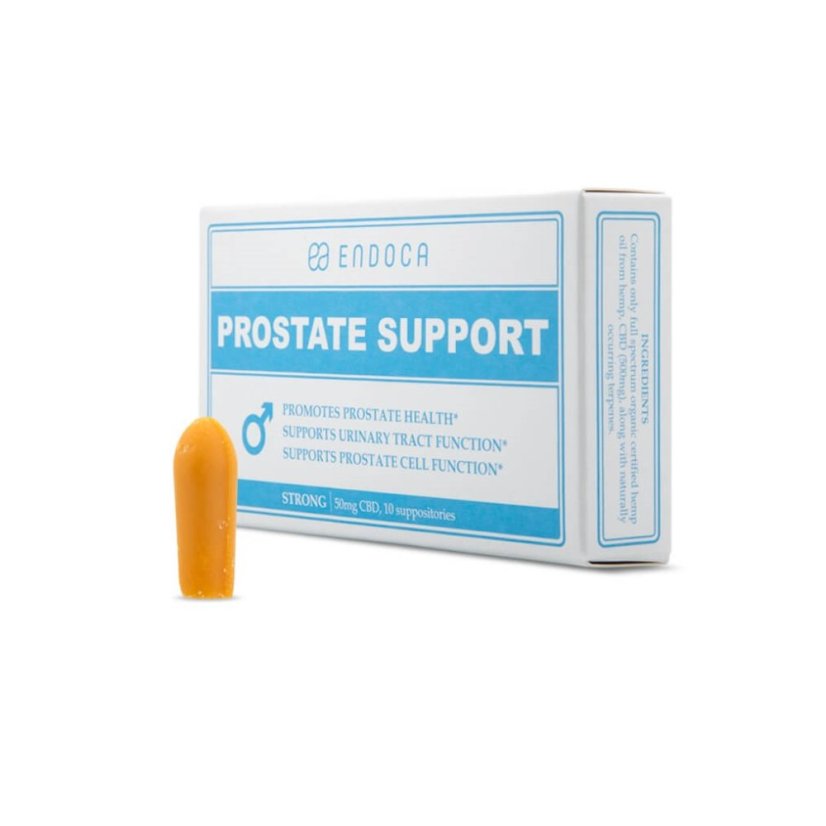 Endoca Peräpuikot Prostata Support 500 mg CBD, 10 kpl