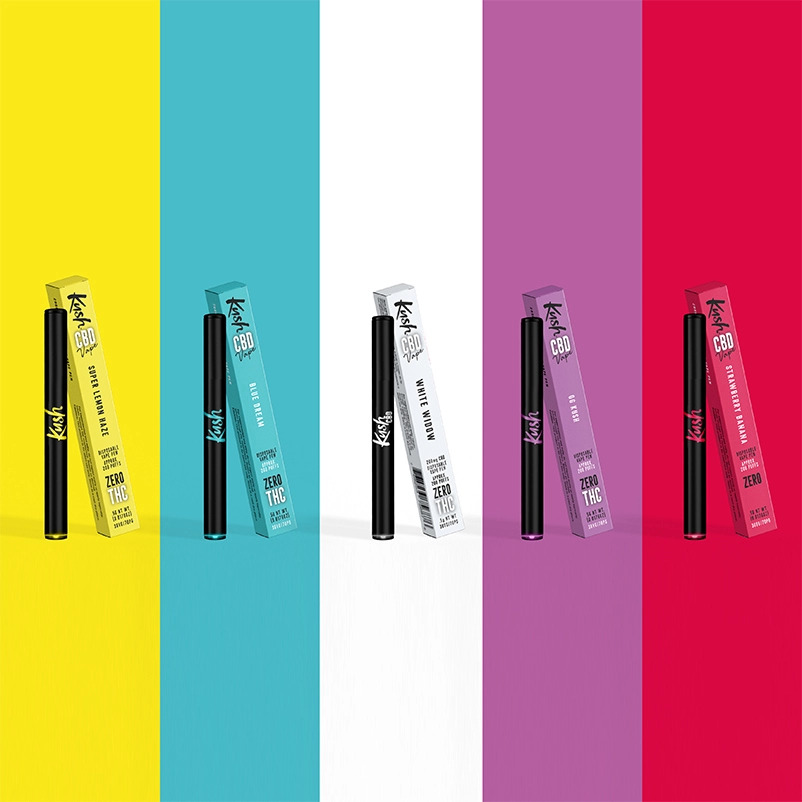 Kush Vape CBD Vaporizační pero, All 5 in 1 set, 1000 mg CBD