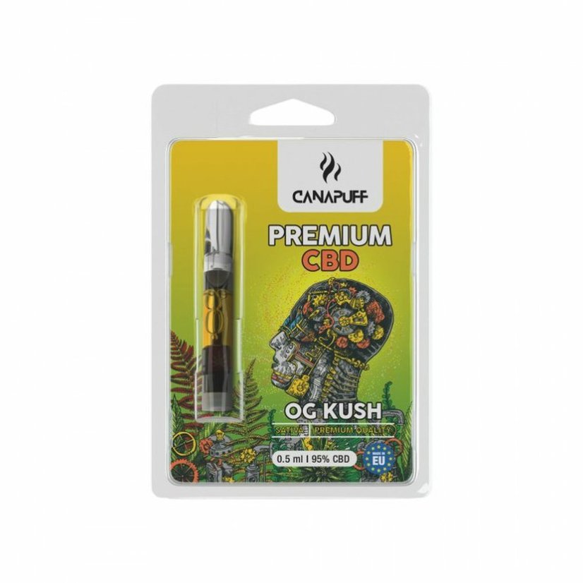 CanaPuff - OG Kush patruuna - CBD 95%, 0,5ml