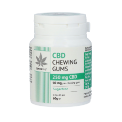 Cannaline CBD Chewing gum, 250mg, 25 pcs x 10mg, 60 g