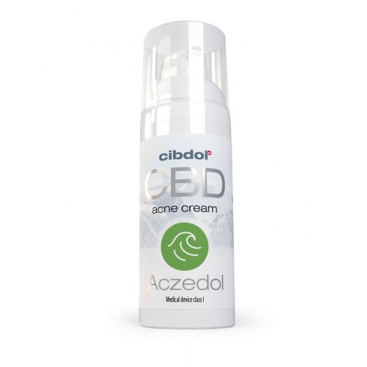Cibdol Aczedol CBD krém na akné, 100 mg, 50 ml
