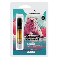 Canntropy CBG9 Cartridge Durban Gelato, CBG9 85% качество, 1 ml