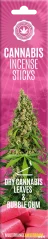 Cannabis Incense Sticks Dry Cannabis & Bubblegum