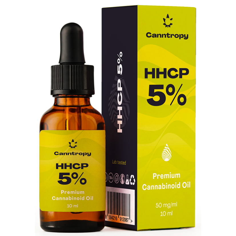Canntropy HHCP Premium kannabinoidiöljy - 5%, 500 mg, 10 ml