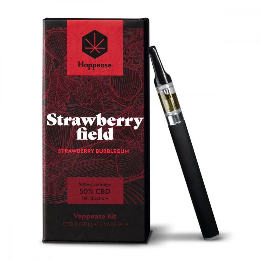 Happease Classic Vaping Kit, All 5 in 1 Set, 85% CBD, 3000mg Happease Classic Vaping Kit, All 5 in 1 Set, 85% CBD, 3000mg