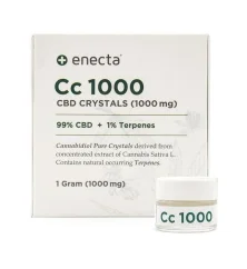 Enecta CBD-kiteitä (99 %), 1000 mg, 1 g
