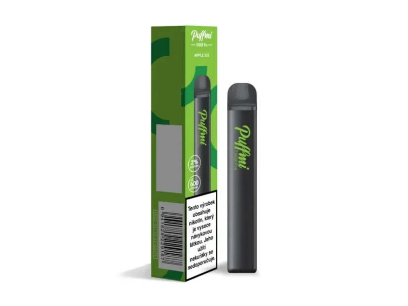 Puffmi TX600 Pro Vape Pen Apple Ice, 2 ml