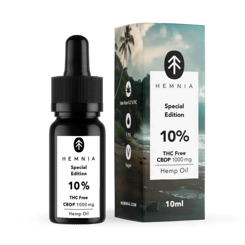 Hemnia CBDP Oil 10%, 1000 mg, 10 ml
