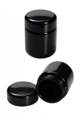 Miron Pot à col large en verre violet 50ml