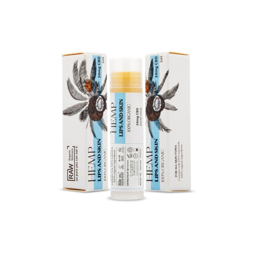Endoca Huuli- ja ihobalsami 20 mg CBD, 5 ml