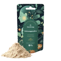 Canntropy Ashwagandha (Withania somnifera) Extract 5%, 5 g - 100 g