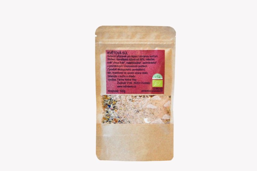 NATIVE WAY - BIO kukkasuola 100g