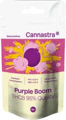 Cannastra THCB Flower Purple Boom, THCB 95% kwalità, 1g - 100 g