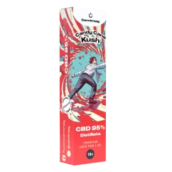 Canntropy CBD jednorazové vape pero Candy Cane Kush, CBD 95 %, 1 ml