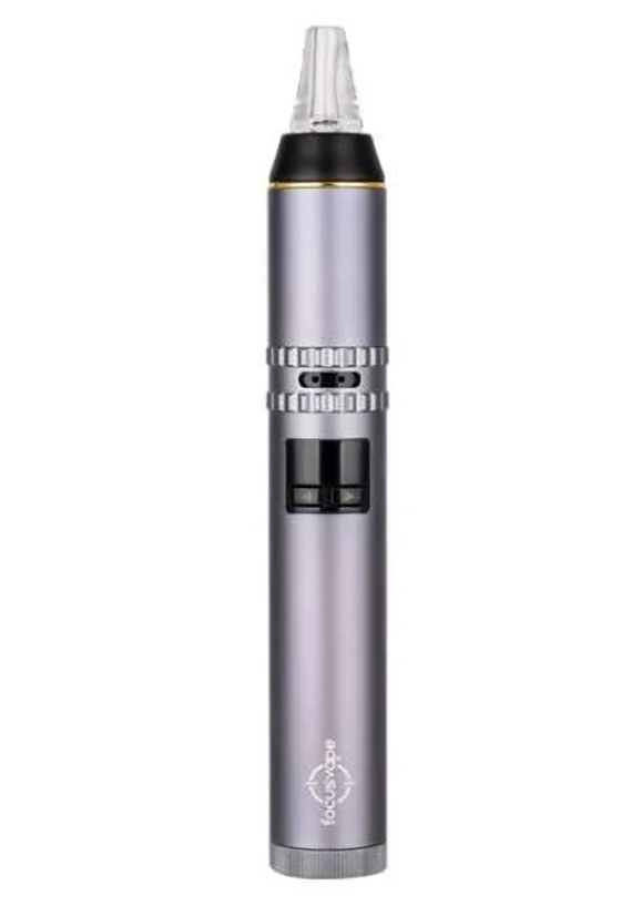 FocusVape Pro S Premium изпарител - Gun Metal / Grey (+bubbler)