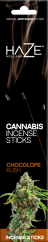 Bastoncini di incenso alla cannabis Haze Chocolope Kush