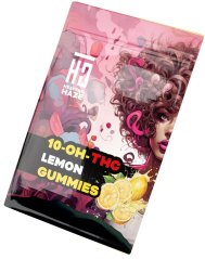 Heavens Haze Gomas de 10-OH-THC Limão, 3 unidades x 40 mg, 120 mg 10-OH-THC