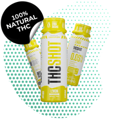 CanaPuff THC SHOT - Sitruuna 60 ml (THC 30 mg)