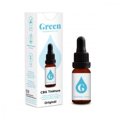 Green Pharmaceutics CBG Alkuperäinen tinktuura - 10 %, 1000 mg, 10 ml