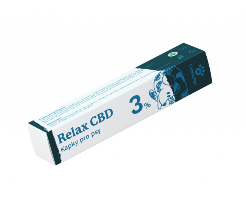 CannaPet Relax CBD 3 % Tipat koirille, 7 ml, 210 mg