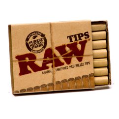 Raw predbalené nebielené filtre (21 ks)
