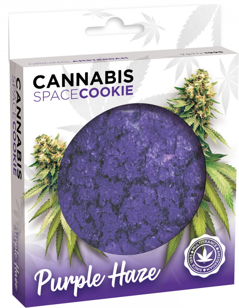 Cannabis Purple Haze Space Cookie Box, 100 g