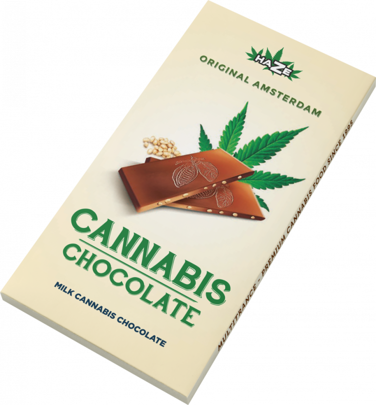 HaZe Cannabis Maitosuklaa - laatikko, 1200 g
