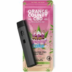 Orange County CBD Vape Pen Svadobná torta, 600 mg CBD, 1 ml