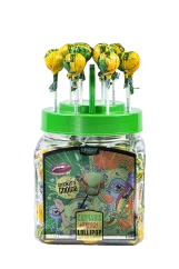 Euphoria Cannabis Energy Lollipop in a jar, cannabis flavour (100 x 12 g)