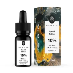 Hemnia THCV-olja 10%, 1000 mg, 10 ml
