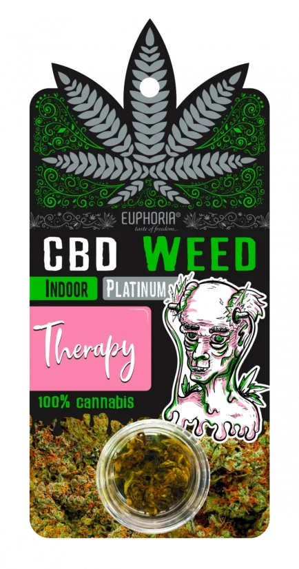 Euphoria CBD Weed Platinum Therapy, 0,7 g
