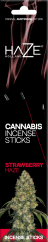 Haze Cannabis Incense Sticks Strawberry Haze